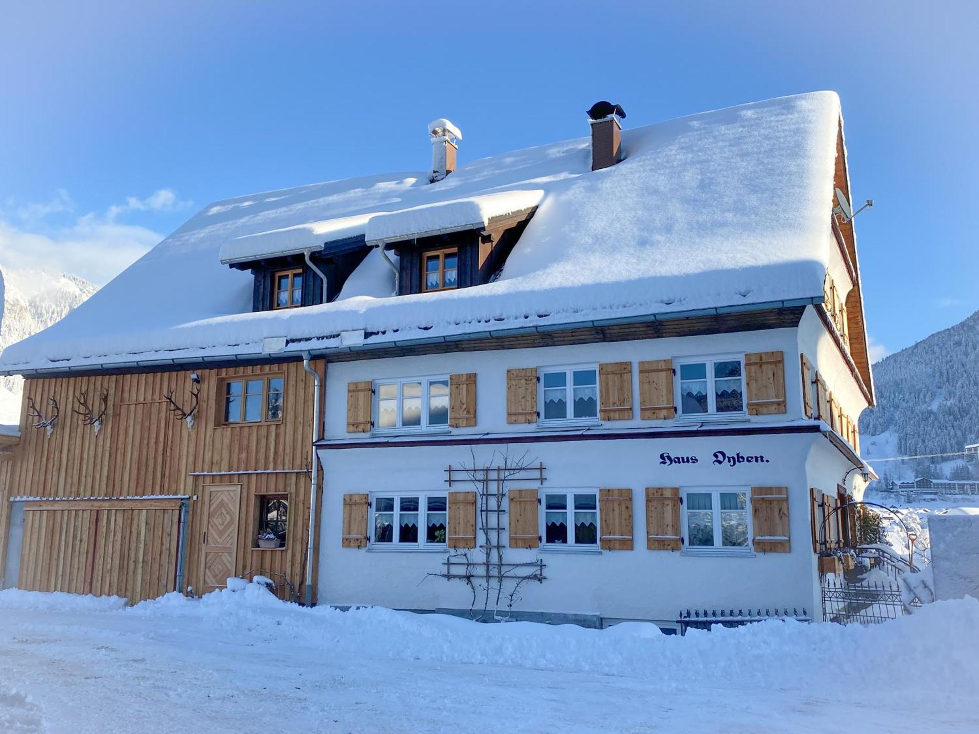 Haus Oyben Lejlighed Bad Hindelang Eksteriør billede